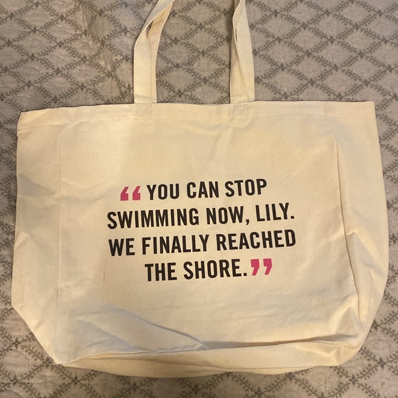 Colleen Hoover It Ends with Us Tote RARE - Picture 3 of 3